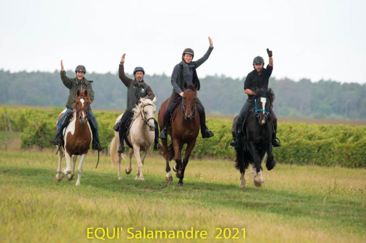 EquiSalamandre 2021, cavaliers