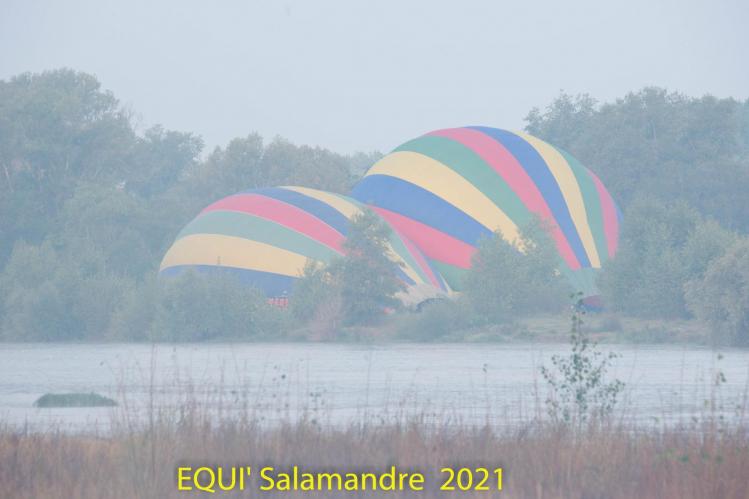 EquiSalamandre 2021, montgolfières