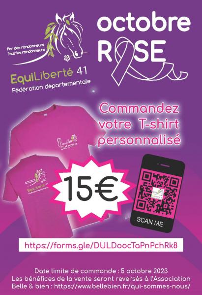 T-Shirt octobre rose